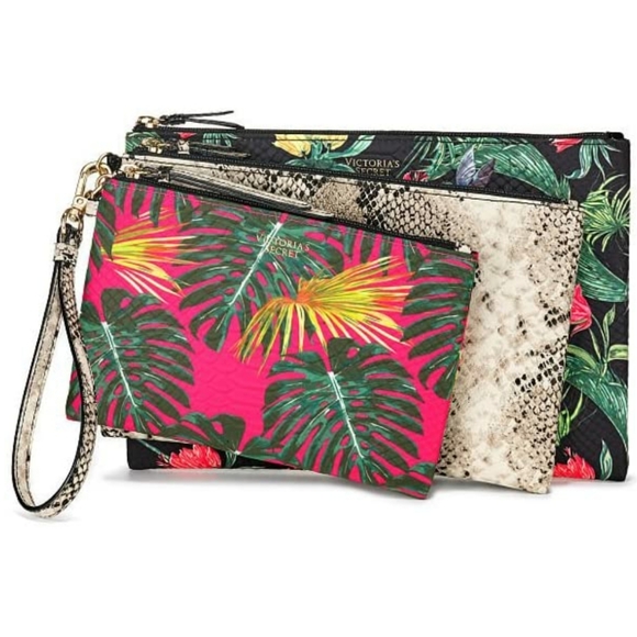 Victoria's Secret Handbags - Victoria's Secret Hot Tropic Backstage Pouch Trio